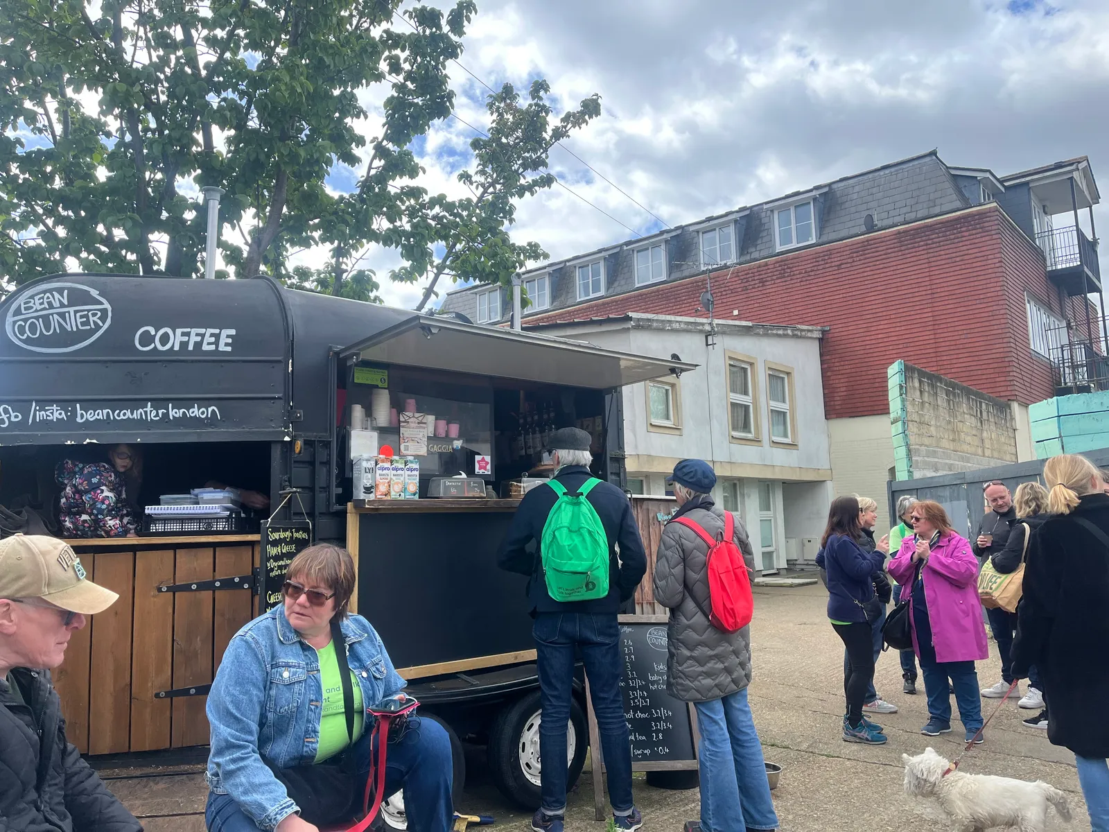 The Bean Counter coffee trailer