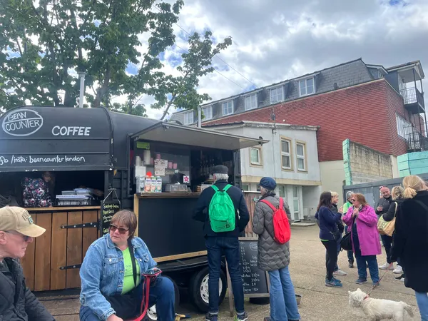 The Bean Counter coffee trailer